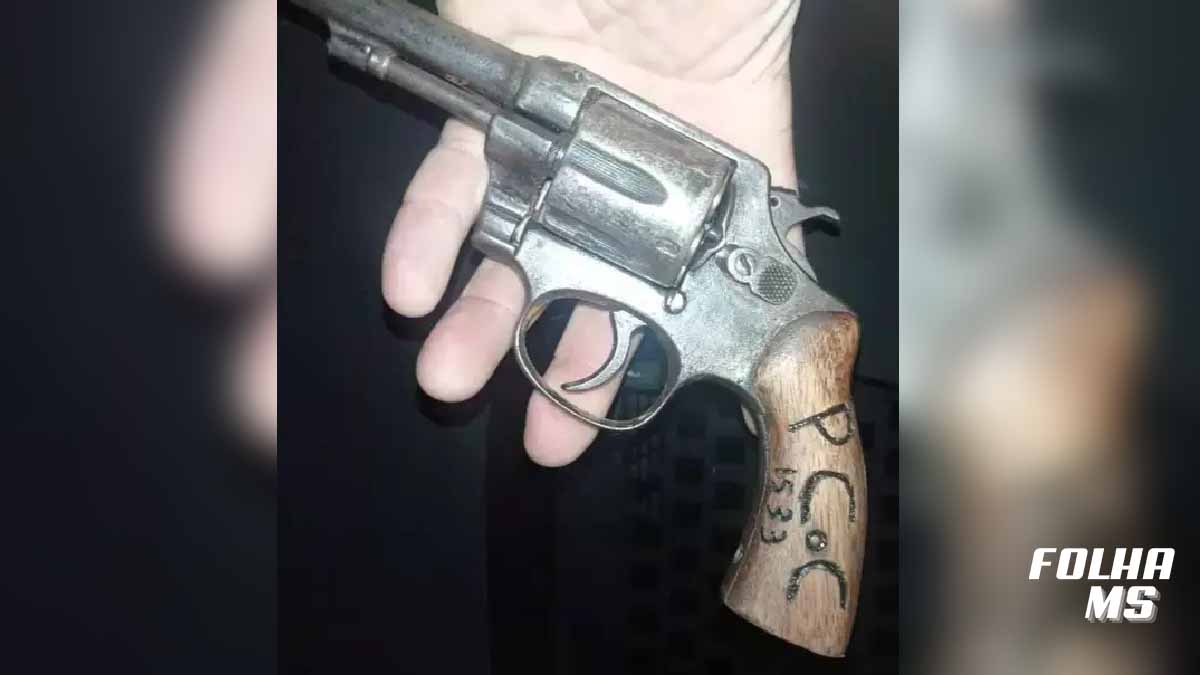 arma de fogo suspeito de tráfico