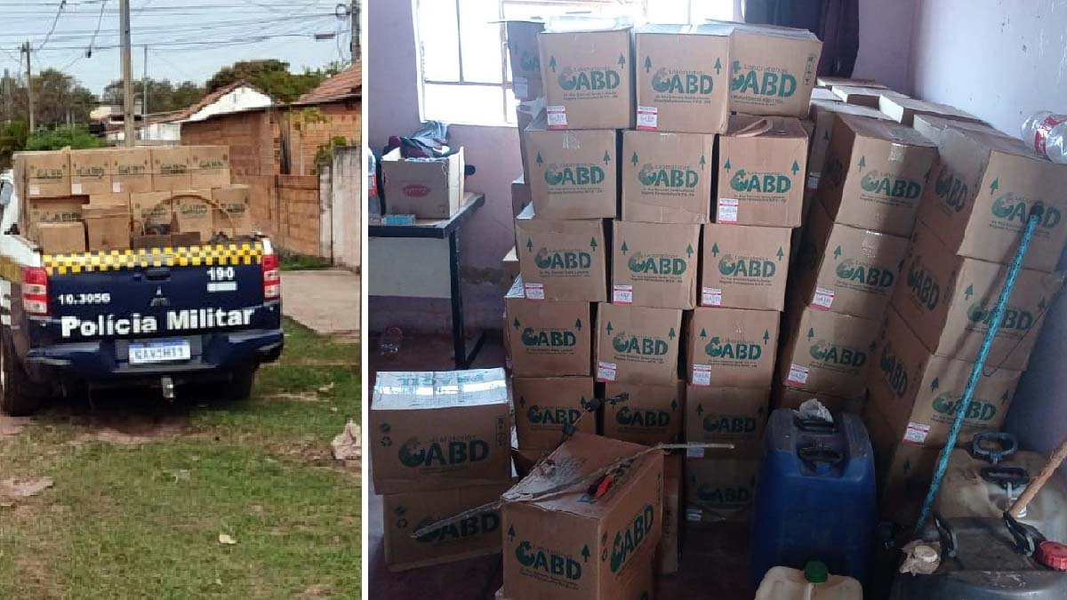 Você está visualizando atualmente PM estoura depósito de contrabando de medicamentos após prisão de foragido em Ladário