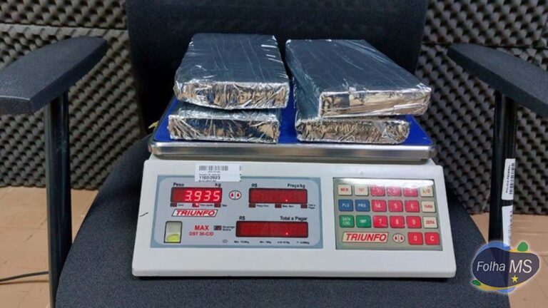 Mulher é presa com 4kg de cocaína no Aeroporto de Campo Grande