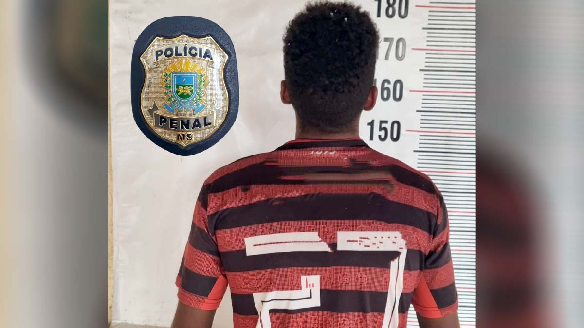 Você está visualizando atualmente Homem de 34 anos é preso pela Polícia Penal de Corumbá após faltar em audiência