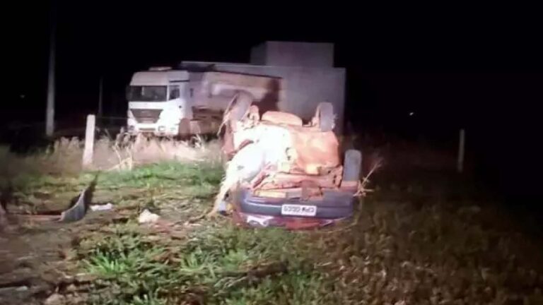 Acidente em rodovia deixa dois mortos e uma criança com mão amputada em MS