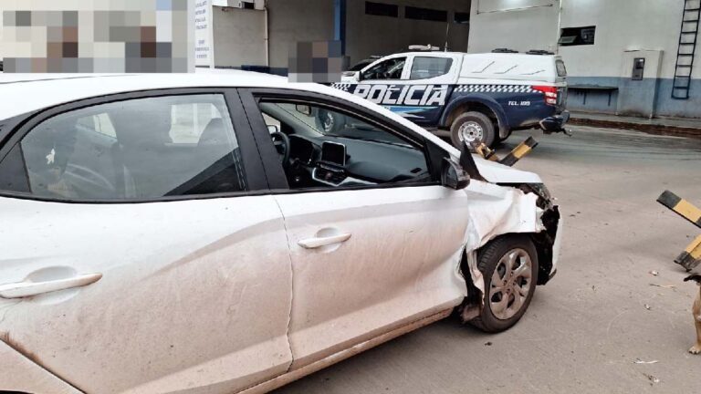 Polícia Militar recupera carro locado em Goiás na fronteira com a Bolívia