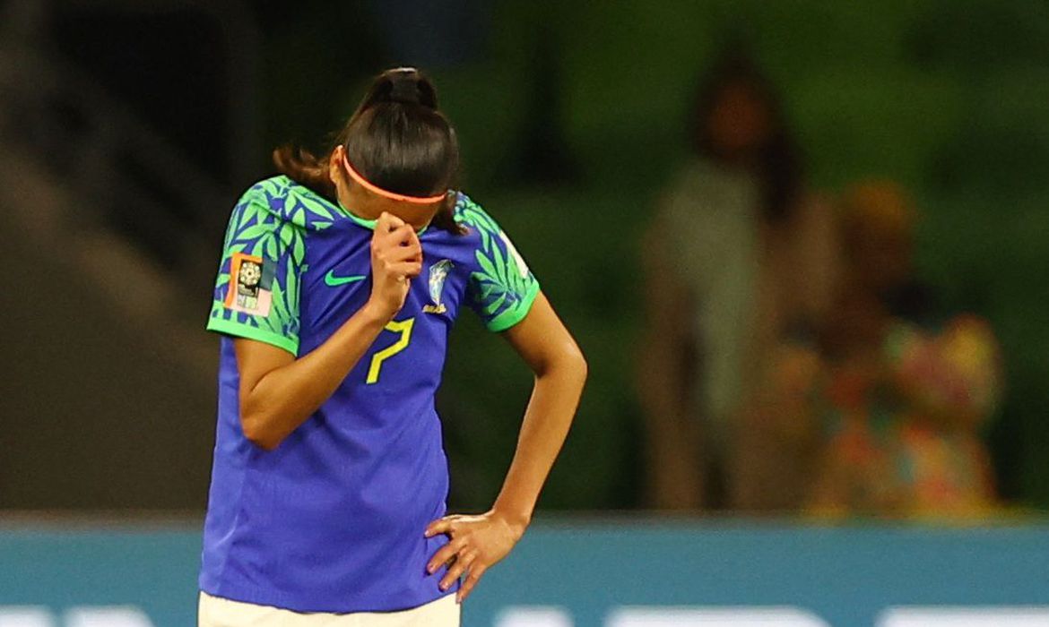 brasil eliminado andressa alves chora copa fem 2023