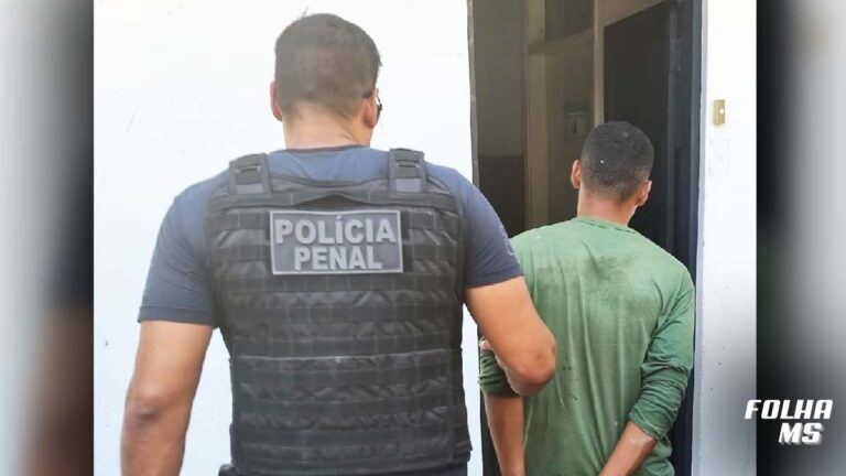 Condenado por roubar e tentar matar mototaxista em Ladário é preso pela Polícia Penal