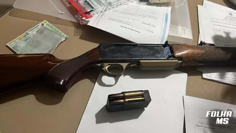 Polícia Federal realiza ação contra tráfico internacional de armas em Dourados