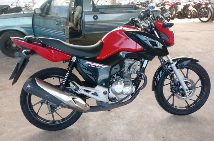 Leilão do Detran MS tem oferta de moto CG 160 Fan 2022 a partir de R$ 3,6 mil