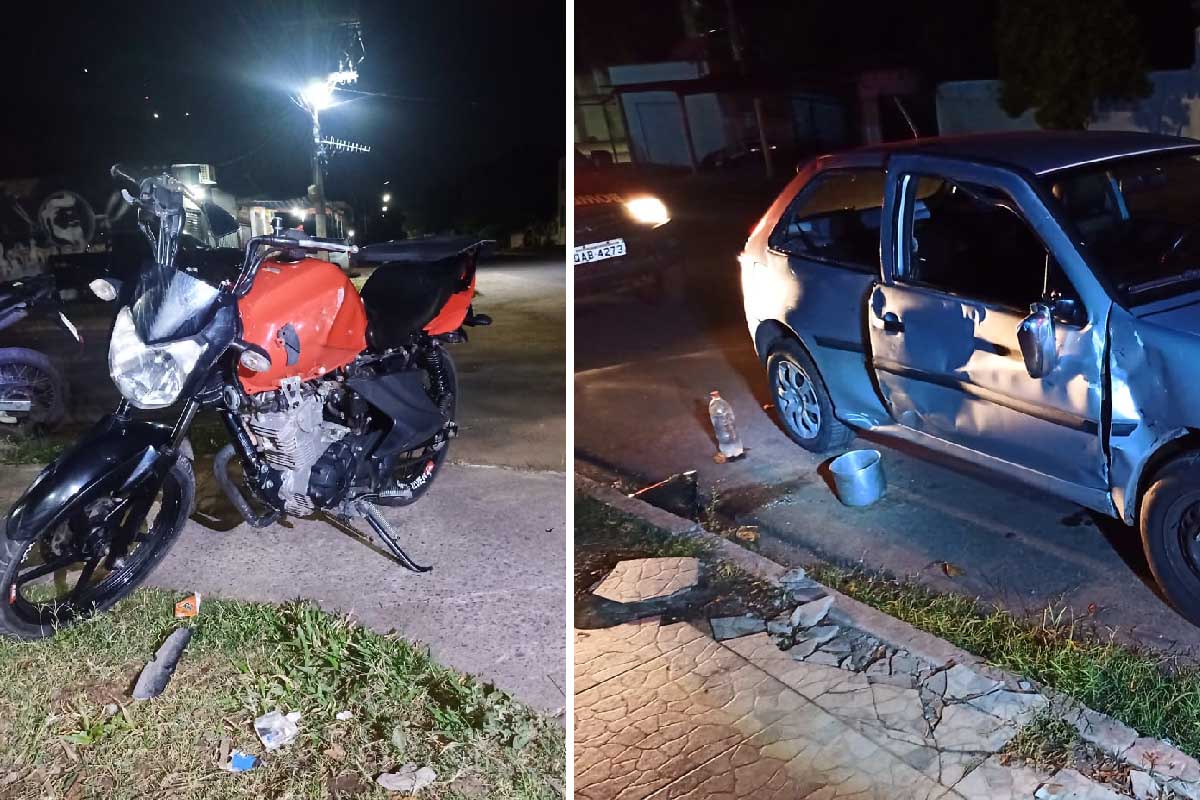 Você está visualizando atualmente Colisão entre carro e moto deixa três feridos em Corumbá