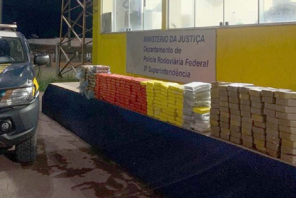droga apreendida cocaína