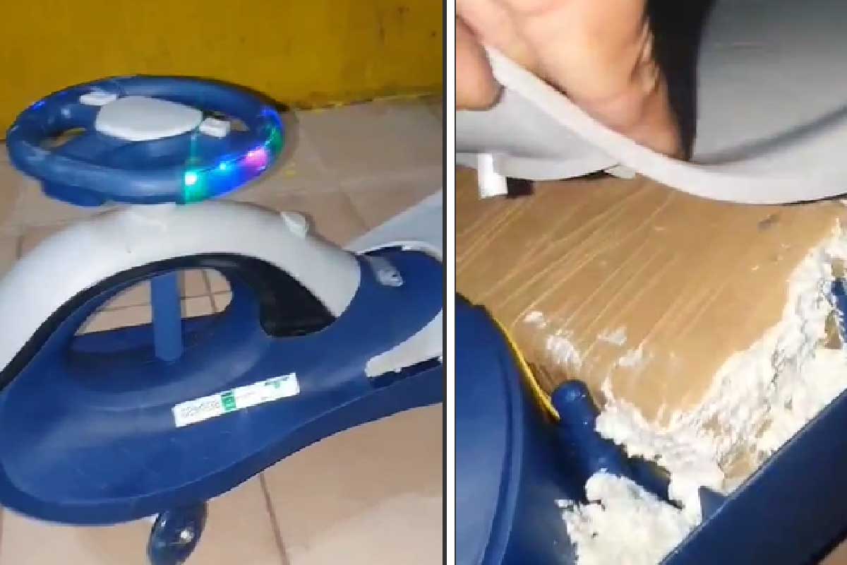 droga em carrinho boliviana