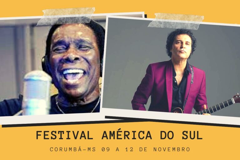 Frejat e Neguinho da Beija-Flor tem shows confirmados no Festival América do Sul