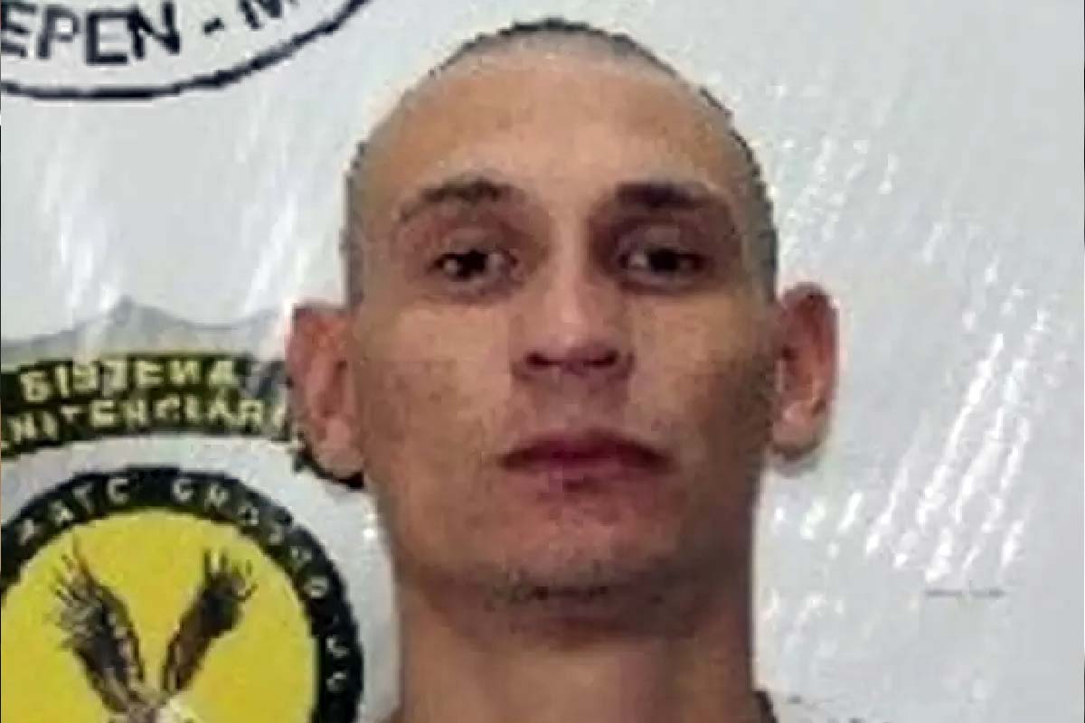 foragido preso consegue fugir