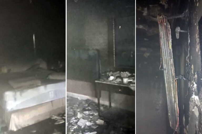 Incêndio em casa de Corumbá é causado por ar-condicionado