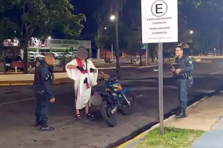 “Jesus Cristo” motociclista