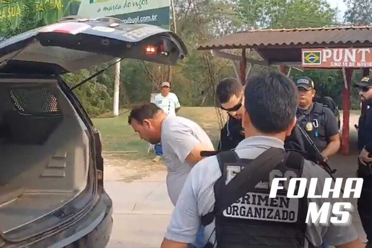 Após dois anos foragido “Lino” é extraditado da Bolívia e entregue à Polícia Federal em Corumbá