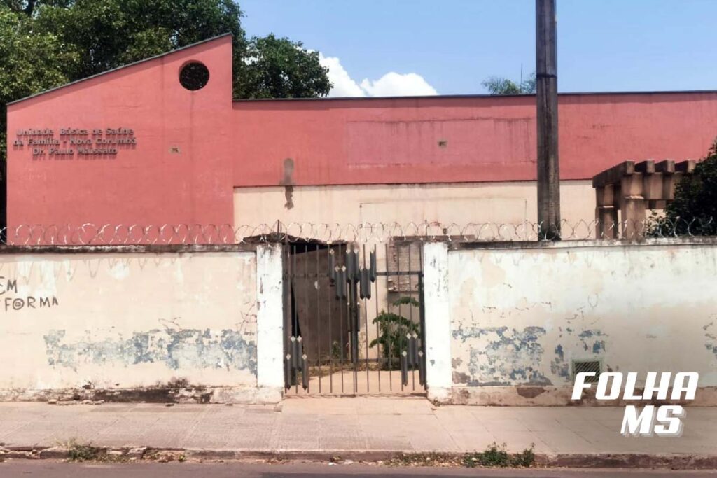 Anunciada como "presente" de aniversário, obra em UBS está abandonada em Corumbá 6 paulo maissato4 UBS