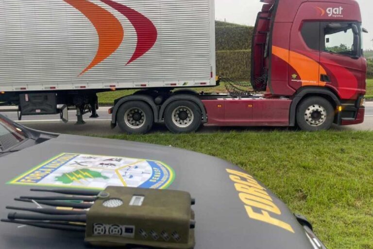 Policiais de MS na Força Nacional impedem roubo de carga e prendem criminoso no RJ