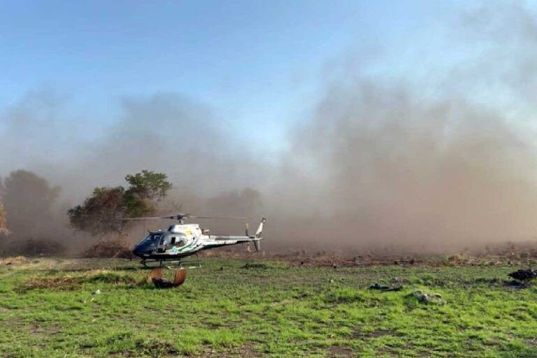 Com ajuda da chuva e dedicação, Bombeiros de MS extinguem incêndios no Pantanal