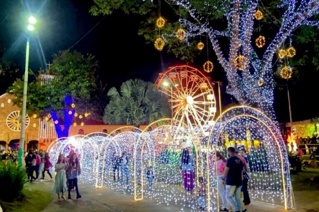 Dourados inaugura decoração natalina com direto a roda gigante gratuita para população 3 Decoração natalina em Dourados