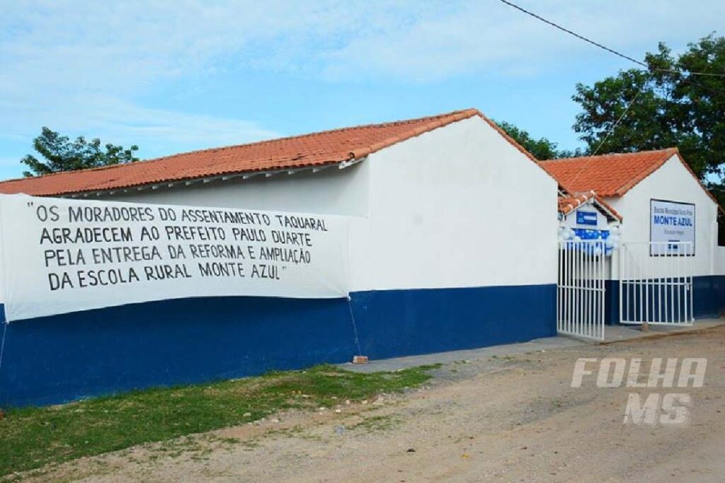 Por falta de estrutura, Containers serão usados como salas de aula para crianças em Corumbá 3 escola monte azul Containers
