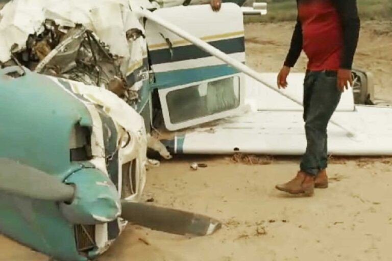 Exército resgata feridos de acidente com aeronave no pantanal