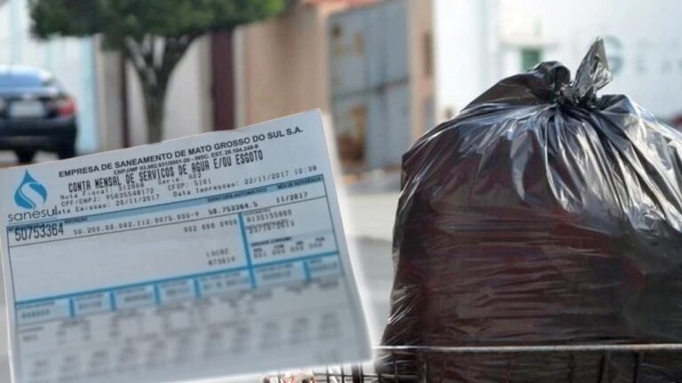 Cobrança ilegal: TJMS rejeita recurso de Iunes sobre taxa do lixo na conta de água