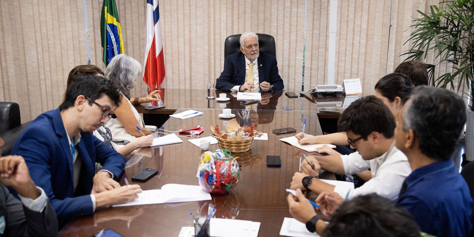 Lula nao dividira Ministerio da Justica diz lider do governo