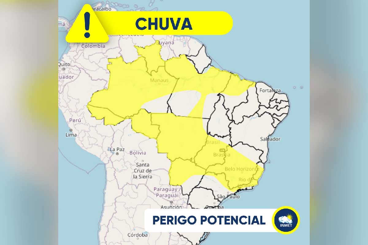 Você está visualizando atualmente Alerta: chuvas intensas afetam noroeste, norte e leste de Mato Grosso do Sul