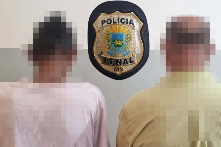 Condenados por furto e homicídio são presos pela Polícia Penal em Corumbá e Ladário