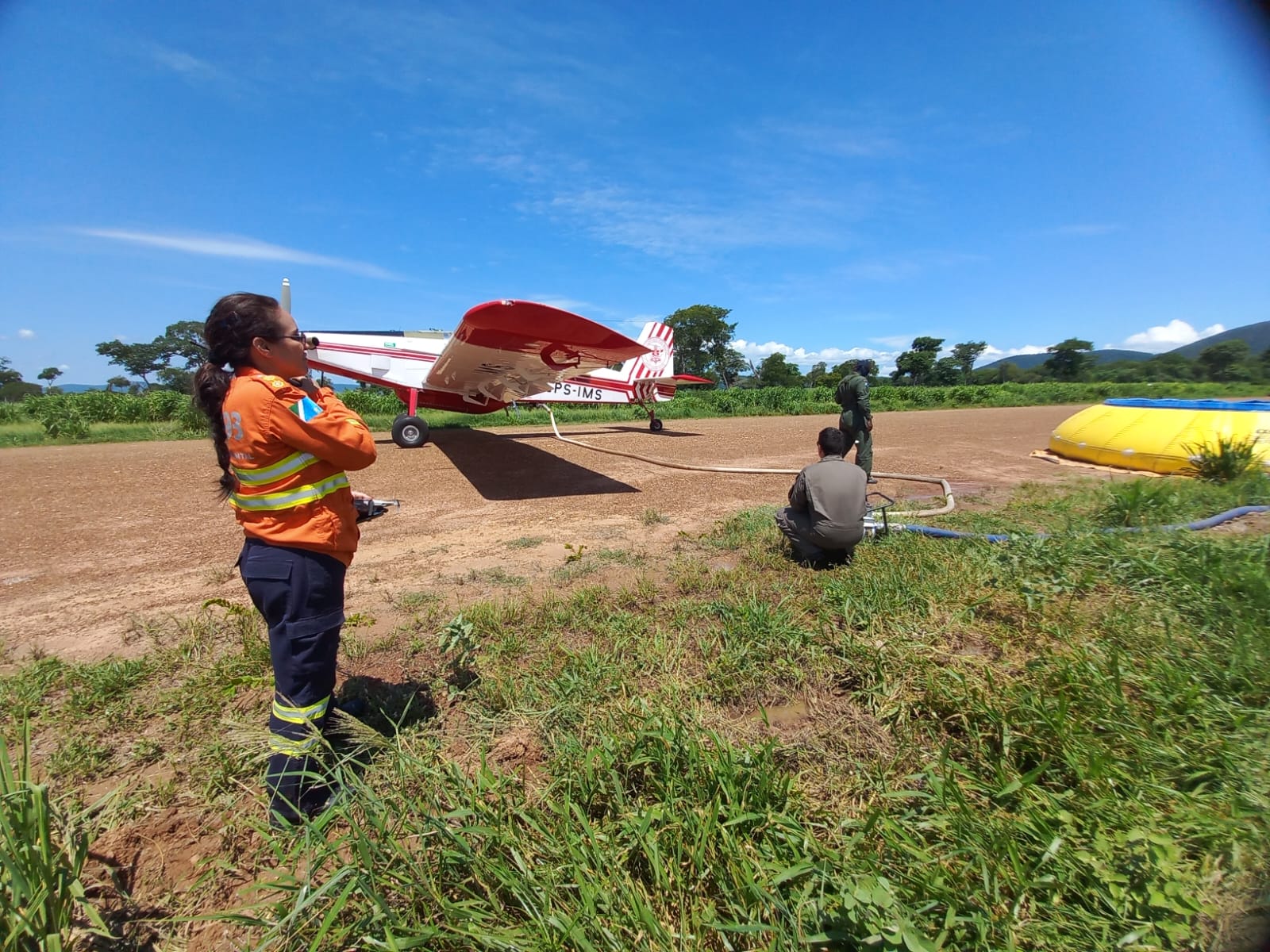 Bombeiros de MS fazem monitoramento no Pantanal para diminuir risco