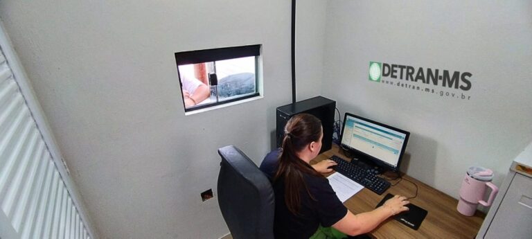 Detran-MS implanta guichê de atendimento em pátios credenciados da Capital