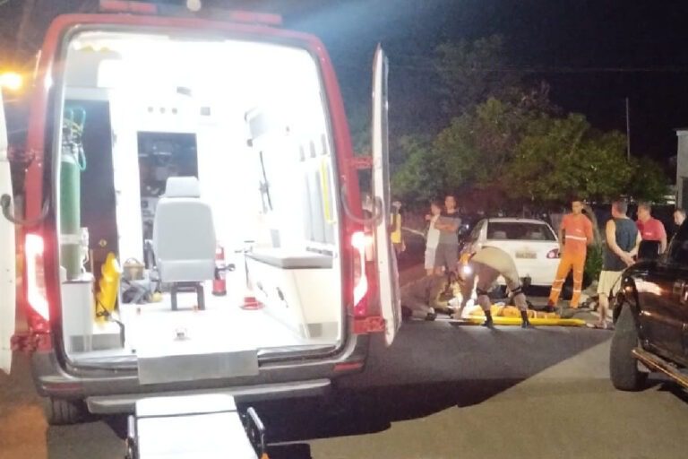 Funcionário de coleta de lixo é atropelado em Corumbá