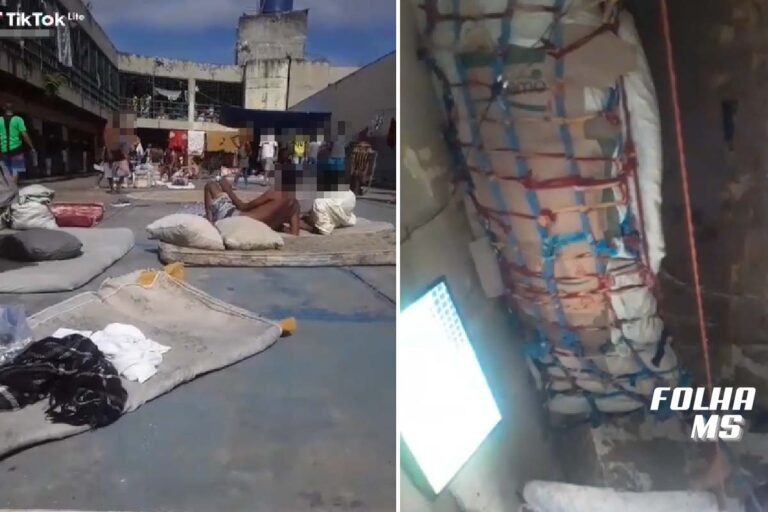 Detento “tiktoker” posta vídeos com rotina carcerária dentro de presídio em Campo Grande