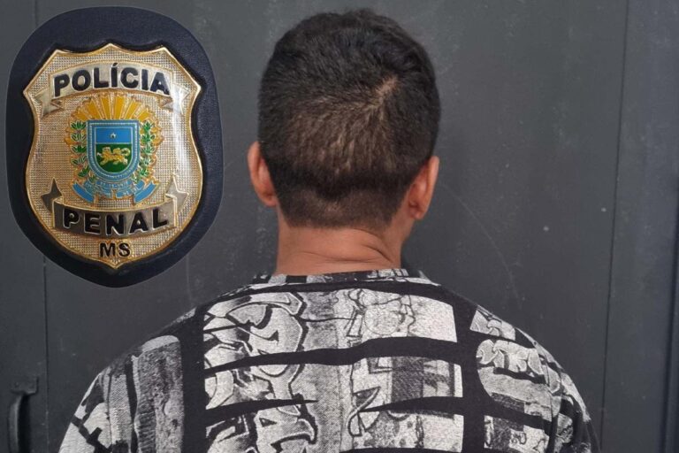 Condenado por tráfico é preso pela Polícia Penal de Corumbá