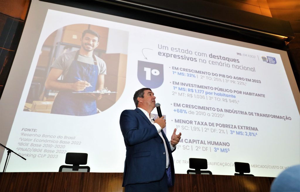 Com maior crescimento do pais governador defende agro sustentavel em