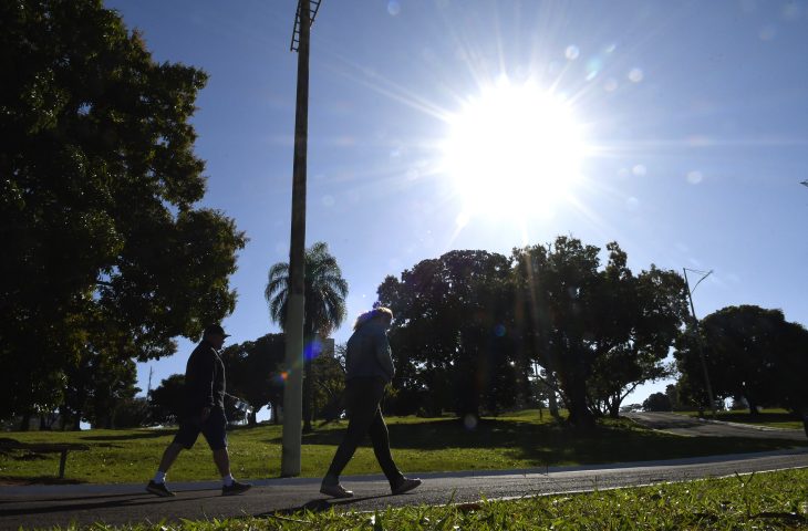 Previsão para MS indica calor de até 39°C, baixa umidade e ventos fortes entre terça e quarta-feira.