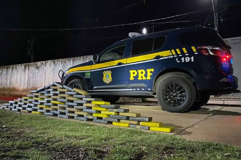 Motorista que saiu de Corumbá é flagrado com 90 quilos de cocaína em Caminhão na BR-262
