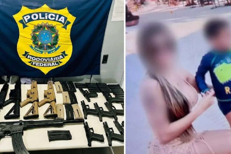 Justiça concede prisão domiciliar a mulher presa com arsenal na BR-262