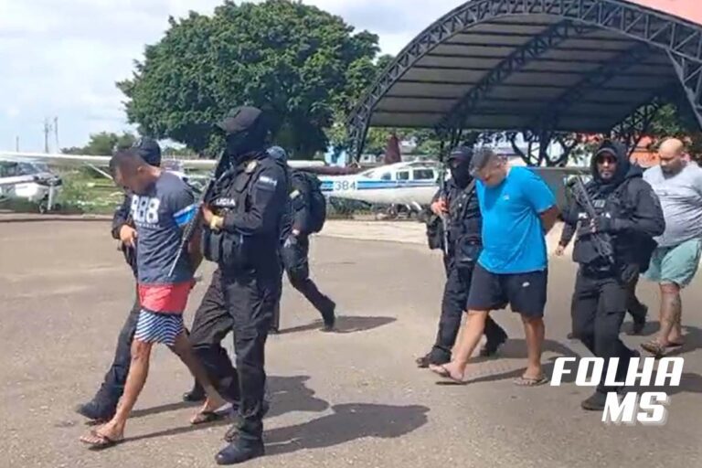 Apontados como membros do PCC são extraditados da Bolívia para o Brasil