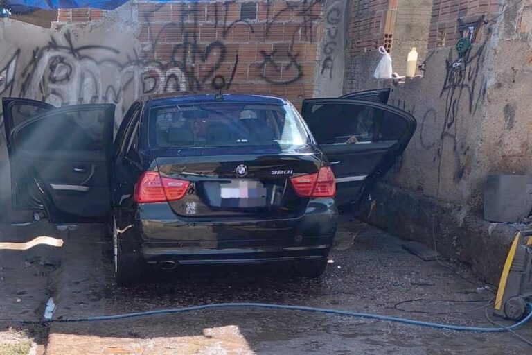 Polícia Civil recupera em Corumbá, BMW furtada em São Paulo