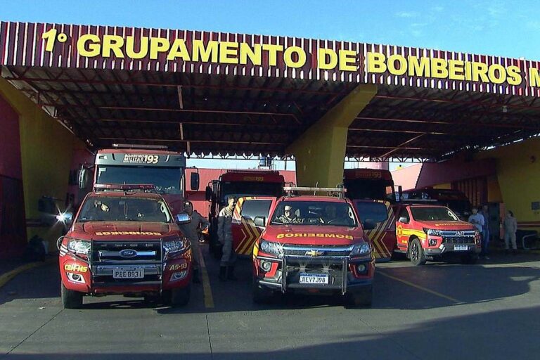 Nova equipe de bombeiros de MS parte para ajudar nas enchentes do Rio Grande do Sul