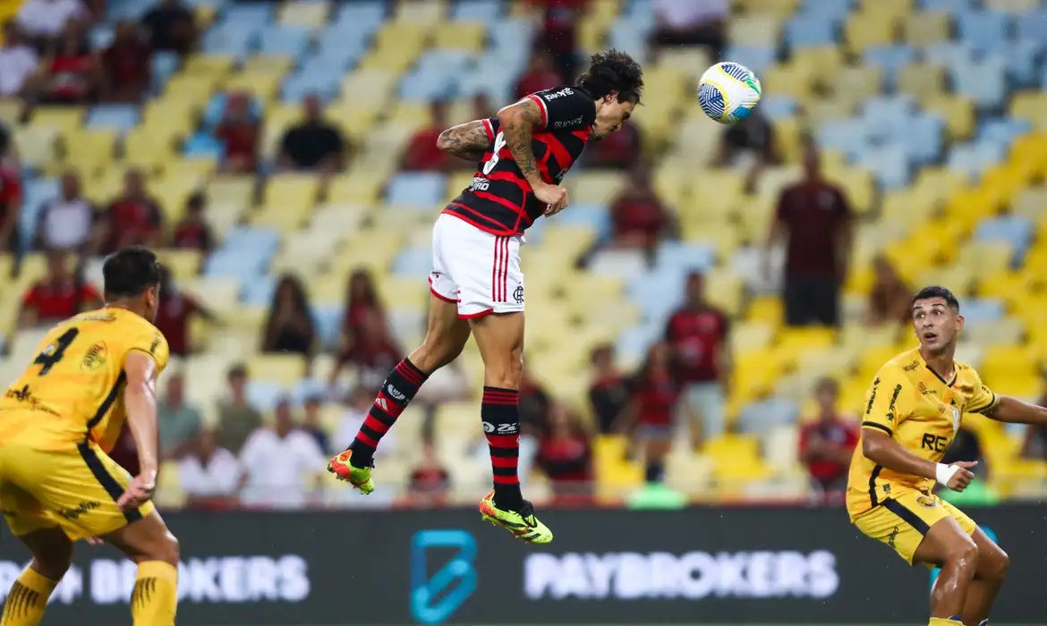 Você está visualizando atualmente Fla conta com gol de Pedro para derrotar Amazonas na Copa do Brasil