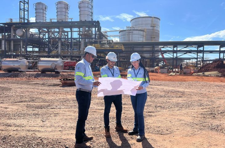 Construção de fábrica avança e gera 2,3 mil empregos em Sidrolândia