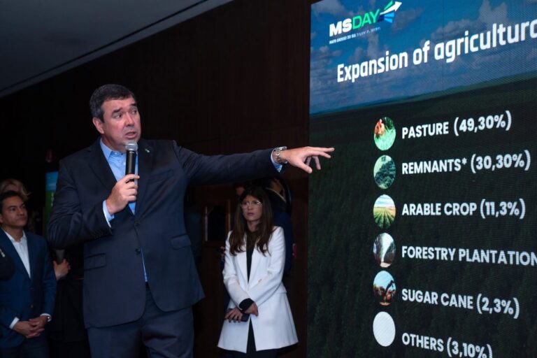 Riedel apresenta potencialidades de MS em evento empresarial em Nova Iorque