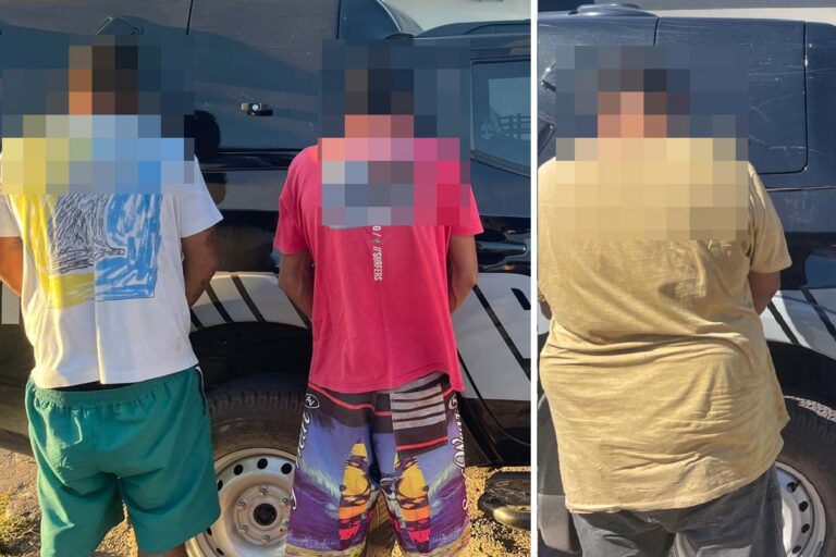 Com condenações por tráfico e roubo, três são presos pela Polícia Penal em Corumbá e Ladário