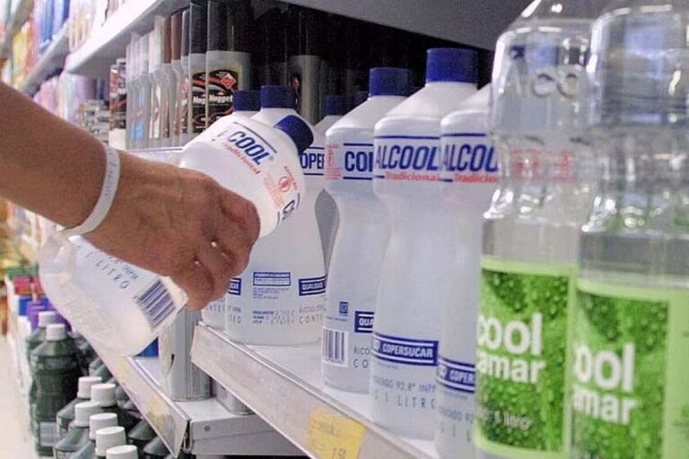Proibição da vende a de álcool 70% já está em vigor