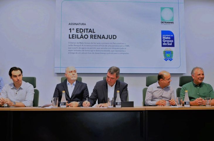 Governo MS e TJMS comemoram sucesso do Leilão Renajud