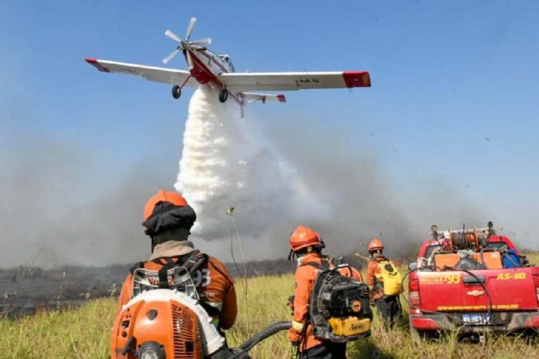 Portaria determina auxílio das forças armadas para combater incêndios no pantanal