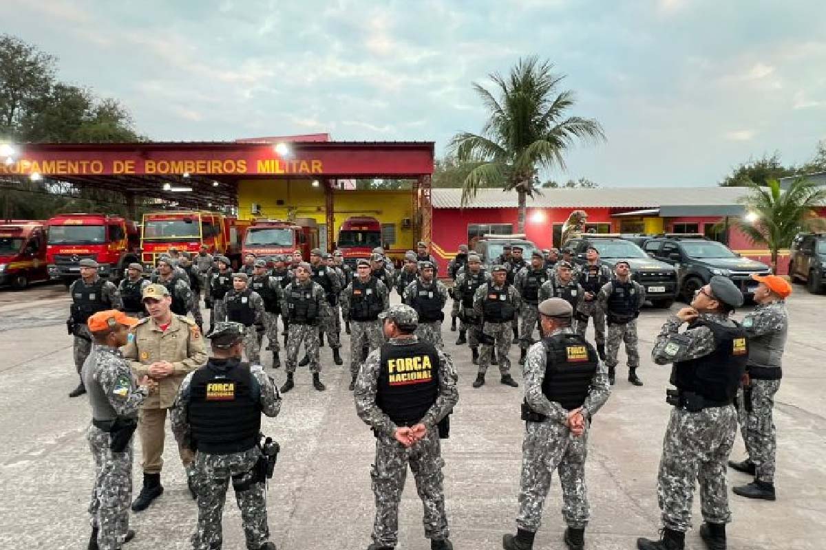 Você está visualizando atualmente 2ª equipe da Força Nacional chega ao Pantanal para ajudar no combate aos incêndios