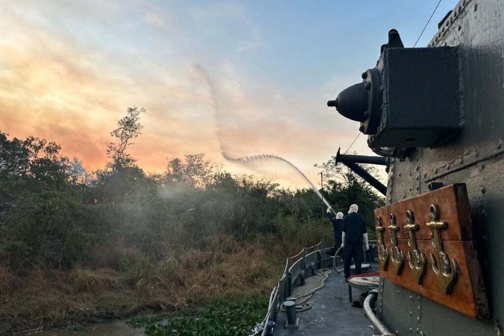 marinha incendios4 Planejamento Logístico da Marinha