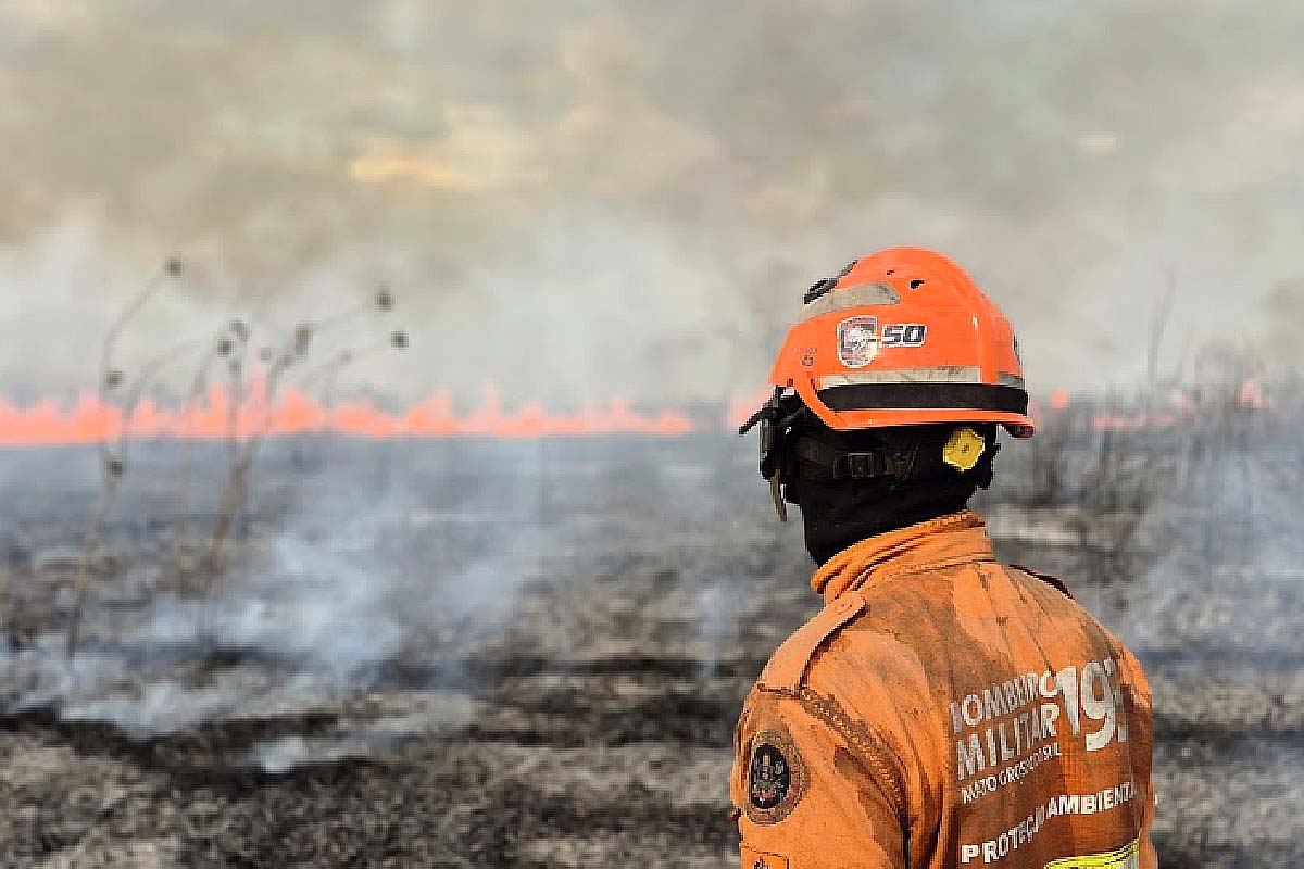 Você está visualizando atualmente Pantanal: Operação continua com combate e monitoramento de incêndios